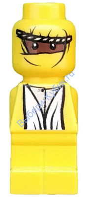 Микрофигурка Лего Авантюрист Пирамиды Рамзеса Желтый 85863pb006