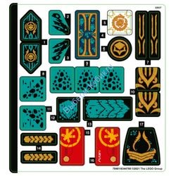 Наклейки К Набору Лего Ниндзяго 71755 - (78481/6344780)