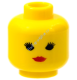 Деталь Лего Голова Минифигурки Цвет Желтый