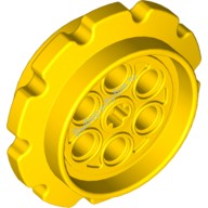 Деталь Лего Техник Звезда Для Гусеницы Большая Цвет Желтый