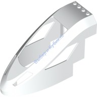 Деталь Лего Кабина Поезда 6 х 14 х 7 1/3 Цвет Белый