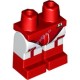 Деталь Лего Ноги С Рисунком Цвет Красный