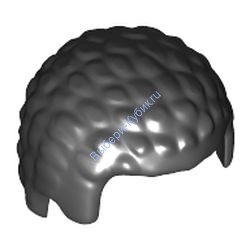 Деталь Лего Парик Мужской Цвет Черный