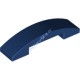 Деталь Лего Скос Закругленный 4 х 1 Двойной Без Штырьков Цвет Темно-Синий