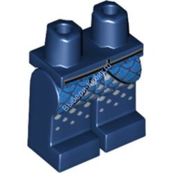 Деталь Лего Ноги С Рисунком Цвет Темно-Синий
