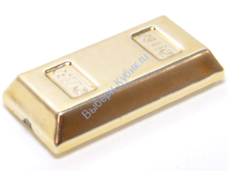 Деталь Лего Слиток Цвет Хромированный Золотой