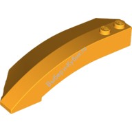 Деталь Лего Клин 8 х 3 х 2 Открытый Правый Цвет Ярко-Светло-Оранжевый