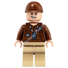 Минифигурка Лего Мир Юрского Периода Работник
