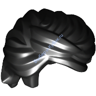 Деталь Лего Парик Цвет Черный