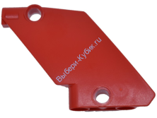 Деталь Лего Техник Панель Изогнутая #61 5 x 7 Левая Цвет Красный