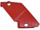 Деталь Лего Техник Панель Изогнутая #61 5 x 7 Левая Цвет Красный