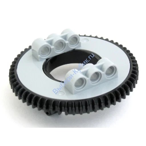 Деталь Лего Техник Поворотный Стол Большой Тип 3 60 Зубьев В Сборе Цвет Светло-Серый