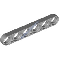 Деталь Лего Техник Бим 1 х 6 Тонкий Цвет Светло-Серый