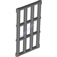 Деталь Лего Стержень 1 х 4 х 6 С Торцевыми Выступами Цвет Перламутрово-Темно-Серый