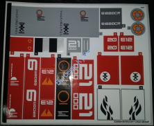 Наклейки К Набору Лего 70615 - (33395/6186795)