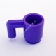 Деталь Аналог Совместимый С Лего Кружка фиолетовая