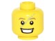 Деталь Лего Голова Минифигурки Цвет Желтый