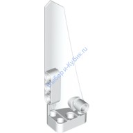 Деталь Лего Техник Панель # 5 Длинная Гладкая Сторона A Цвет Белый