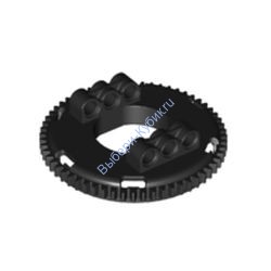 Деталь Лего Техник Поворотный С Прямыми 60 Зубьями Верх Цвет Черный