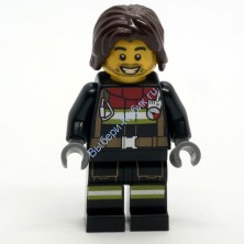 Минифигурка Лего Сити Пожарный cty1714