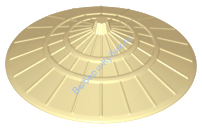 Деталь Лего Шляпа Цвет Песочный