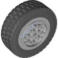 Деталь Лего Техник Диск 62.4 х 20 С Короткой Осевой Втулкой С Деталь Шина 624 х 20 Цвет Светло-Серый