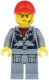 Минифигурка Лего Сити Пилот