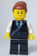 Минифигурка Лего Сити Девушка Администратор