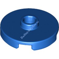 Деталь Лего Плитка Круглая 2 х 2 С Открытым Штырьком Цвет Синий