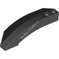 Деталь Лего Клин 8 х 3 х 2 Открытый Правый Цвет Черный