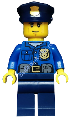 Минифигурка Лего Сити - Полицейский
