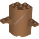 Деталь Лего Ствол Дерева 3 x 3 x 5 Цвет Карамельный
