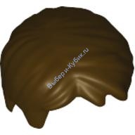 Деталь Лего Парик Цвет Темно-Коричневый