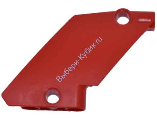 Деталь Лего Техник Панель Изогнутая #60 5 x 7 Правая Цвет Красный