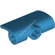 Деталь Лего Техник Панель Изогнутая 2 x 3 x 1 Цвет Темно-Лазурный