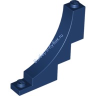 Деталь Лего Арка 1 х 5 х 4 Обратная Цвет Темно-Синий