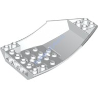 Деталь Лего Кокпит 10 х 6 х 2 С Изгибом Цвет Белый