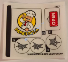 Наклейки К Набору Лего 76108 - Лист 1 (38536/6225675)