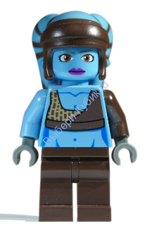 Минифигурка Лего Звездные Войны - Aayla Secura - Large Eyes sw0284