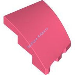 Деталь Лего Клин 3 х 2 Левая Без Штырьков Цвет Коралловый