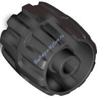 Деталь Лего Диск Твердый Пластик Малый 22 Мм D х 24 Мм Цвет Перламутрово-Темно-Серый