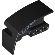 Деталь Лего Техник Деталь Панель Крыло Для Автомобиля Прав. Цвет Черный