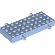 Деталь Лего Кубик Модифицированный 4 х 10 С 4 Пинами Цвет Ярко-Светло-Голубой