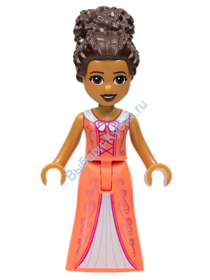 Минифигурка Лего Френдс Андреа В Коралловом Платье
