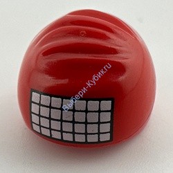 Деталь Лего Шапочка Для Плавания С Рисунком Цвет Красный