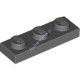 Деталь Лего Пластина 1 х 3 Цвет Темно-Серый