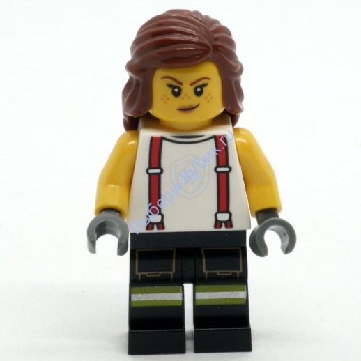 Минифигурка Лего Сити Пожарный cty1715