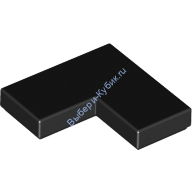 Деталь Лего Плитка 2 х 2 Угол Цвет Черный