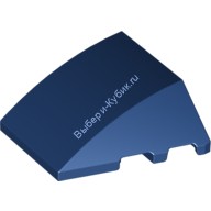 Деталь Лего Клин 4 х 3 Без Штырьков Цвет Темно-Синий