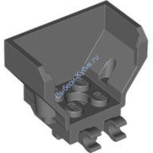 Деталь Лего Кокпит 4 x 2 x 3 Цвет Темно-Серый